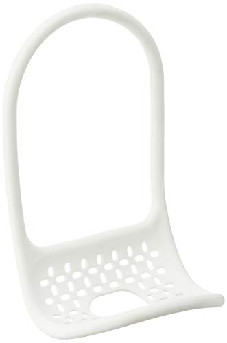 Umbra Sling Kitchen Sink Accessory, Single-Sided Sponge Holder, White