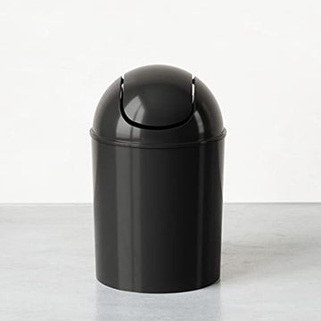 Umbra Mini Waste Can 1-1/2 Gallon with Swing Lid, Matte