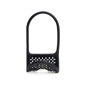 Umbra Sling Kitchen Sink Accessory, Single-Sided Sponge Holder, Black