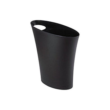 Umbra 082610-040 Skinny Black Waste Can