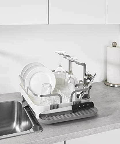 Umbra Holster Dish Drying Rack, White