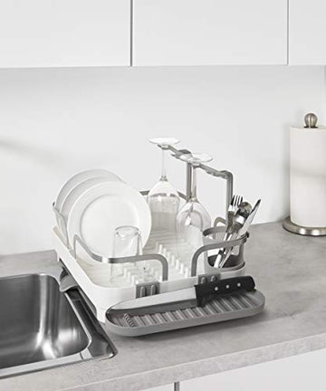 Umbra Holster Dish Drying Rack, White