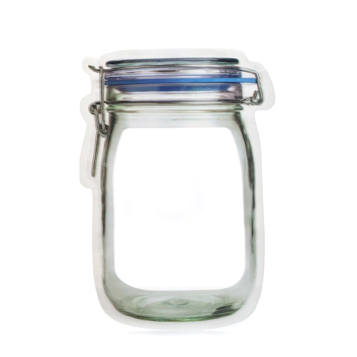 Zipper Mason Jar Large Bag