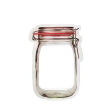 Zipper Mason Jar Medium Bag