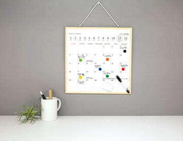 White Board Calendar